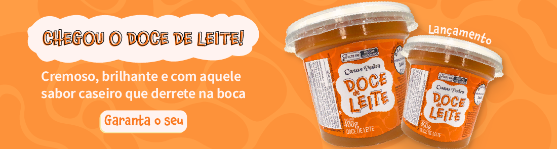 Banner Doce de Leite Casas Pedro